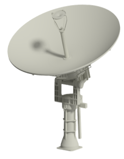 2.4m Ka-band ground station antenna